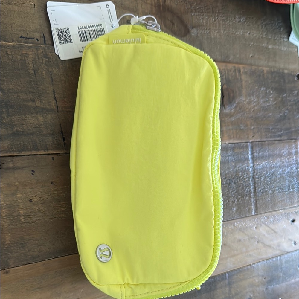 lululemon athletica Neon Yellow Crossbody Pouch